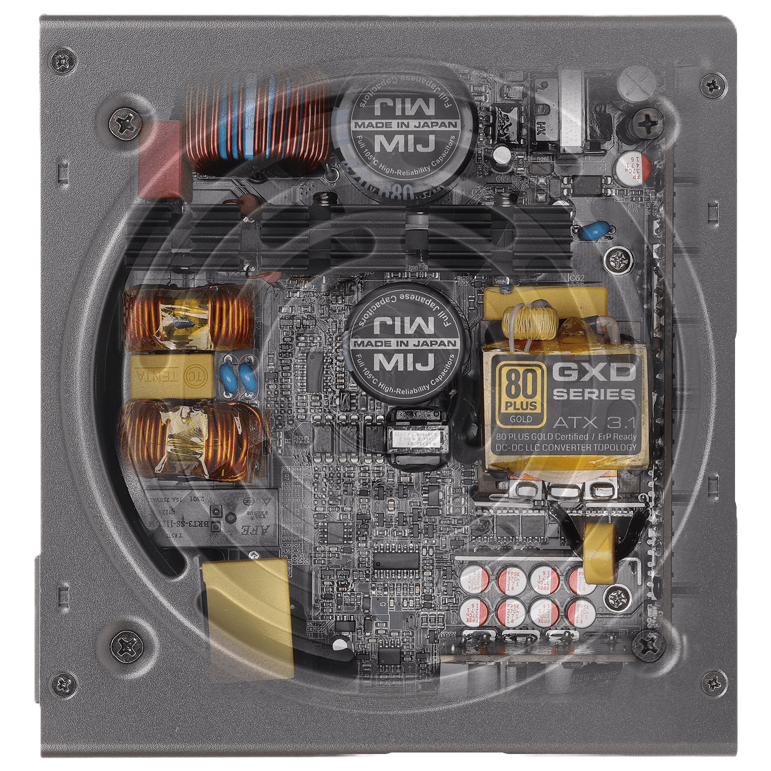پاور ماژولار گرین مدل GP1200B-GXD 1200W — تصویر ۳