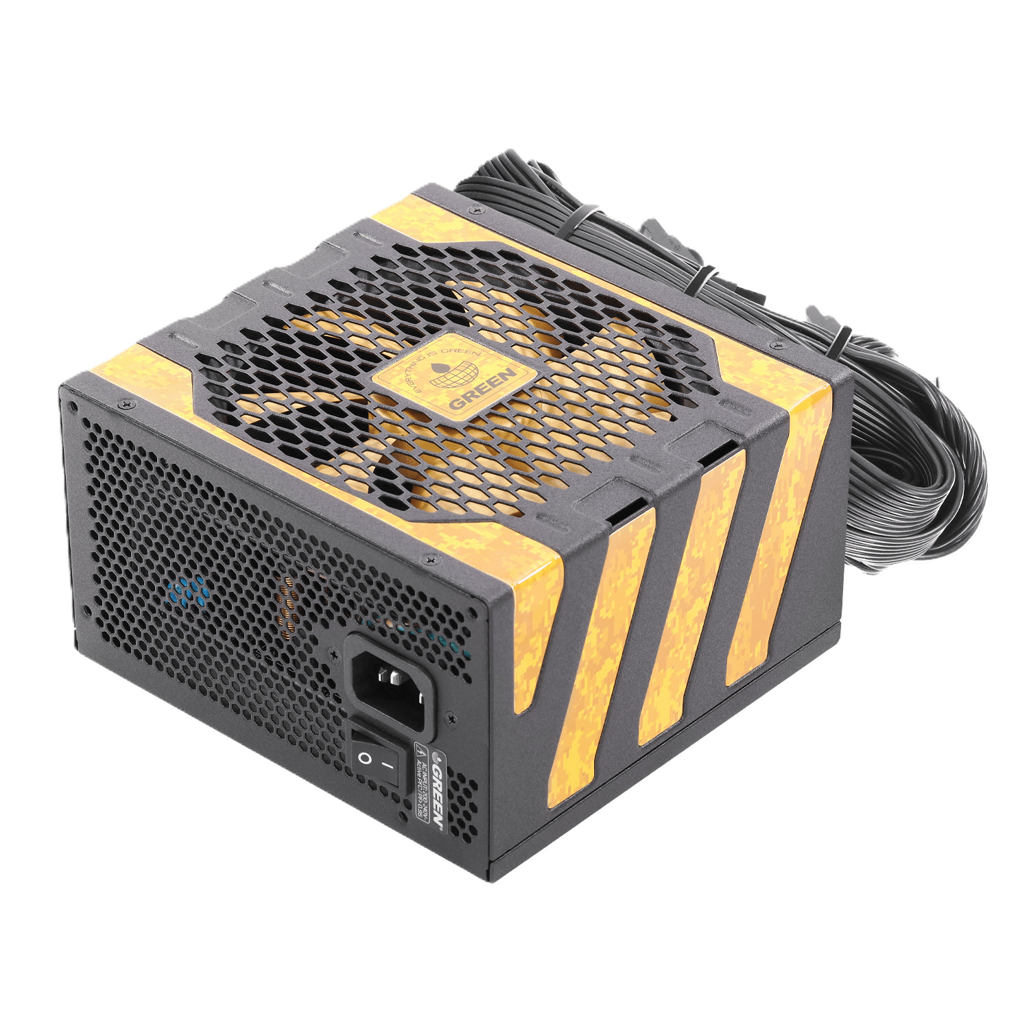پاور غیر ماژولار گرین مدل GP700A-UK EVO V3.1 700W — تصویر ۲