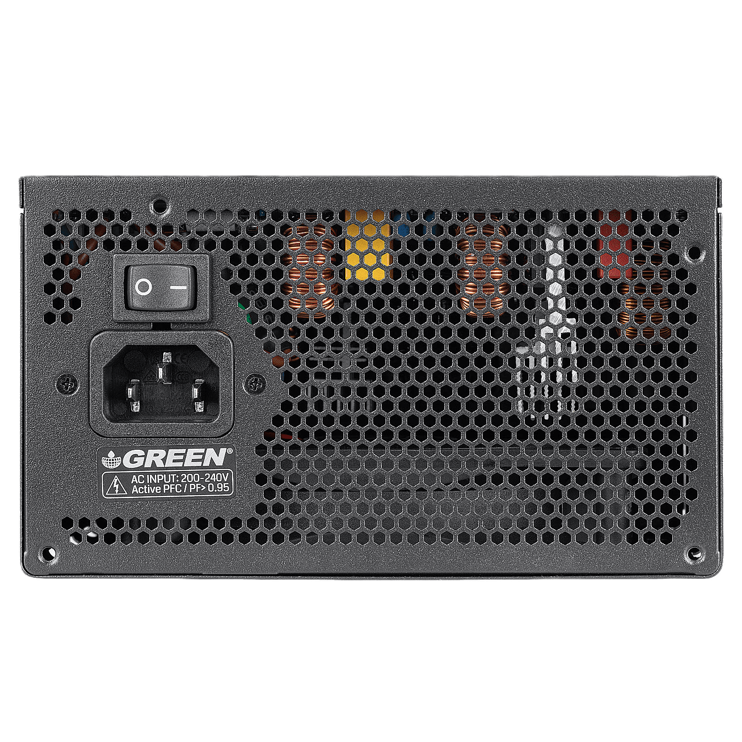 پاور غیر ماژولار گرین مدل GP600A-GED V3.1 600W — تصویر ۷