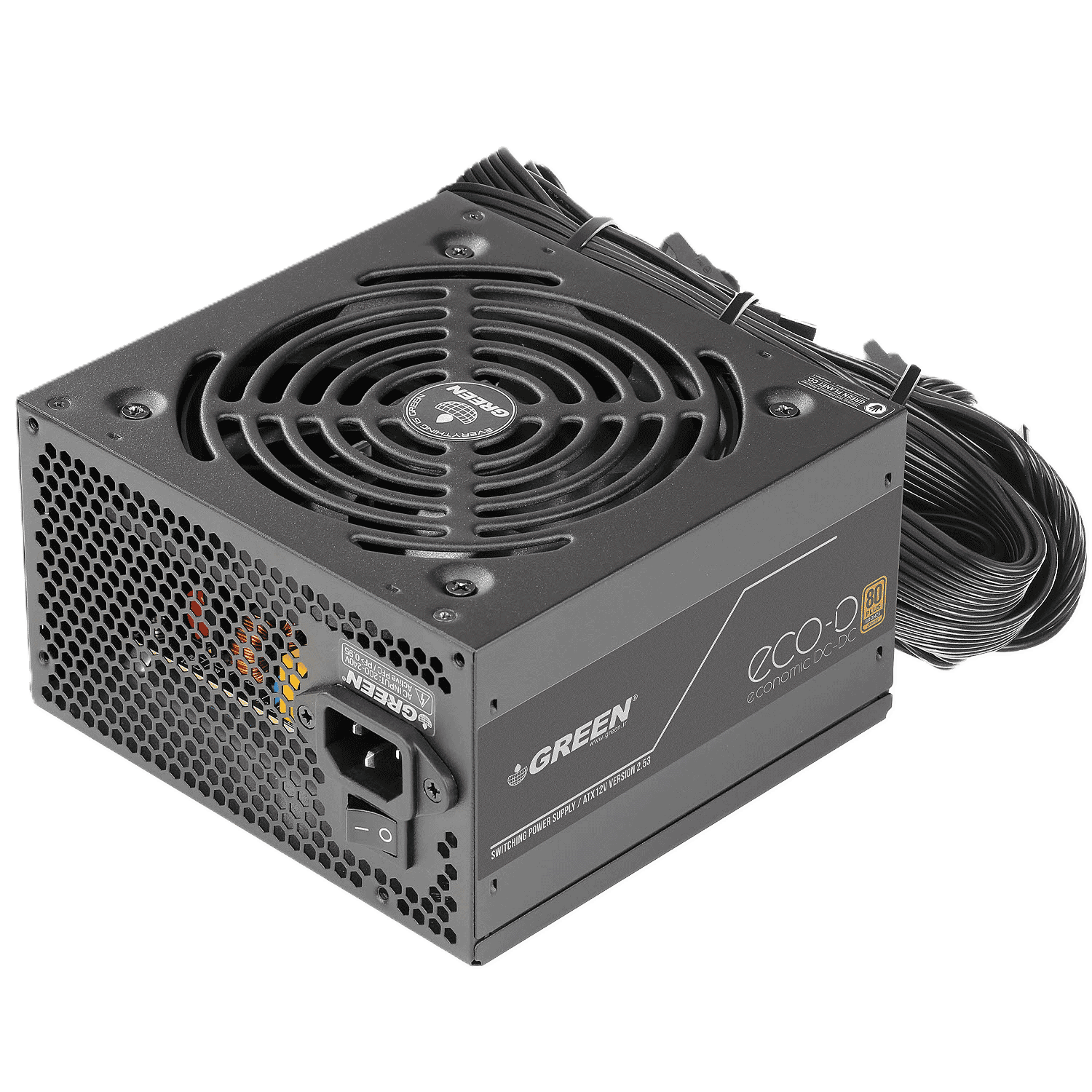 پاور غیر ماژولار گرین مدل GP300A-ECO Plus 300W — تصویر ۶