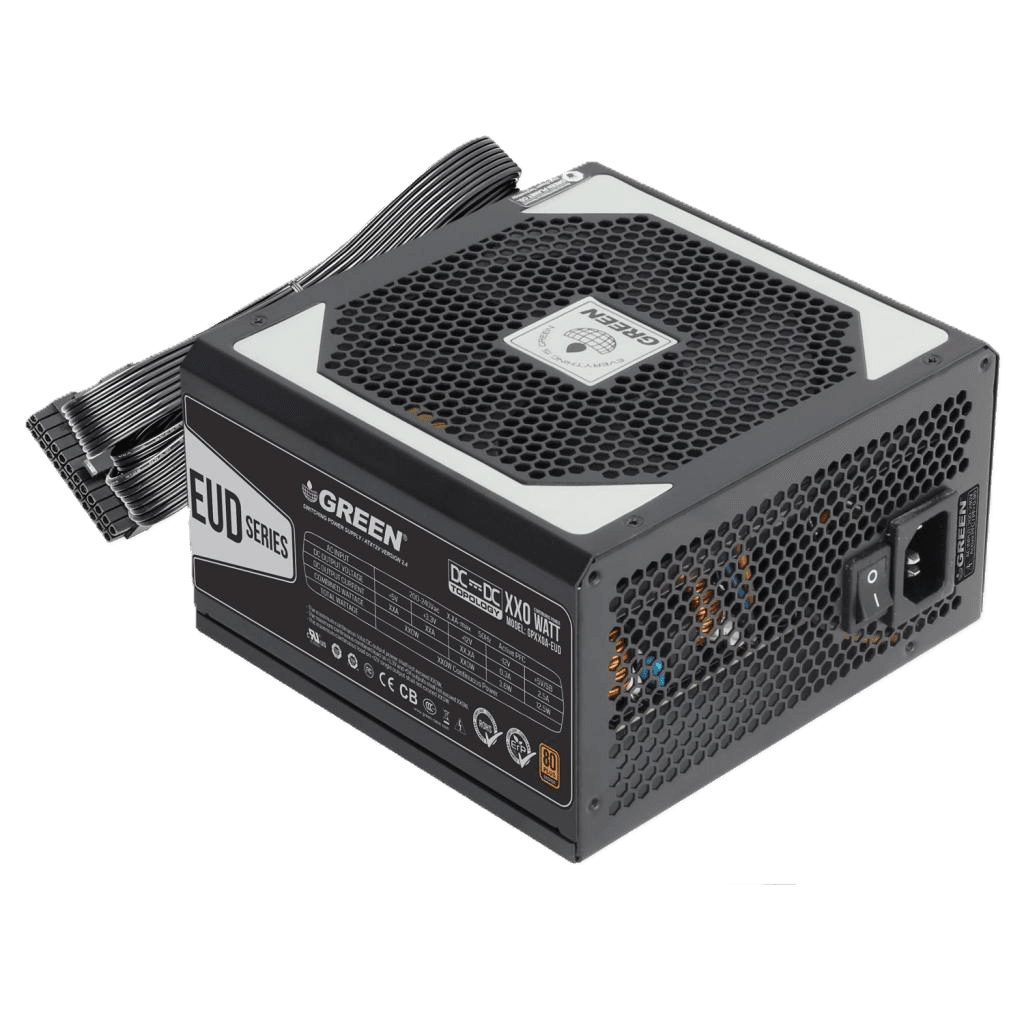 پاور غیر ماژولار گرین مدل GP430A-EUD 430W — تصویر ۴