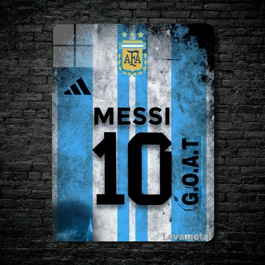 متال پوستر مسی Messi با کد A-879