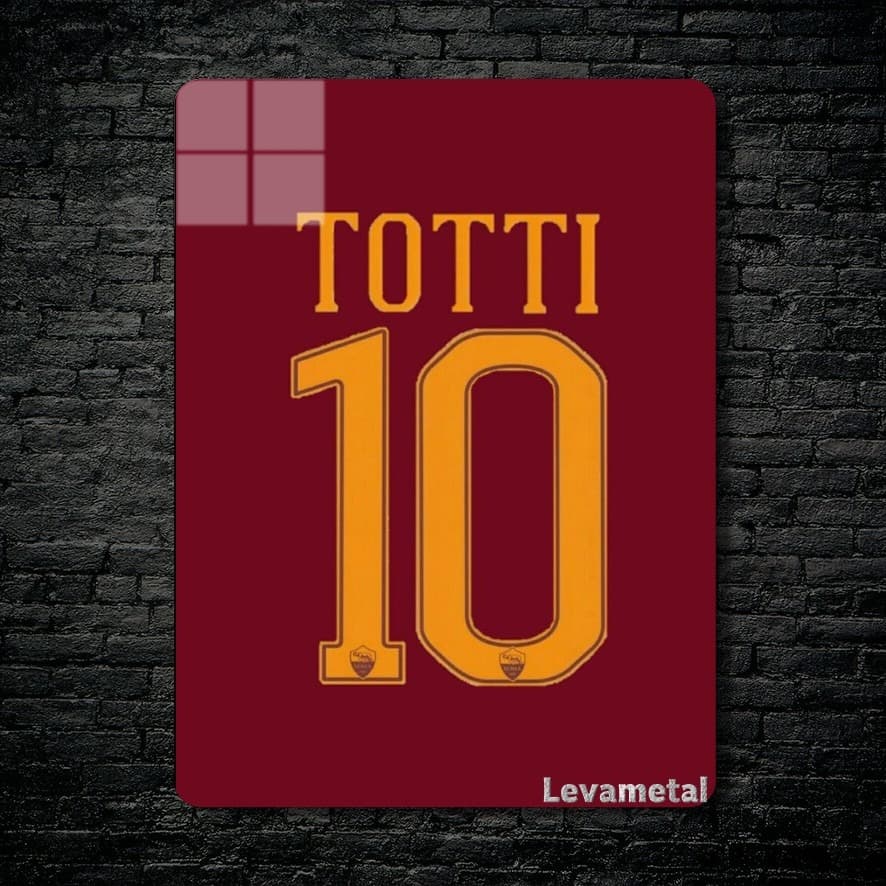 متال پوستر توتی totti با کد A-888