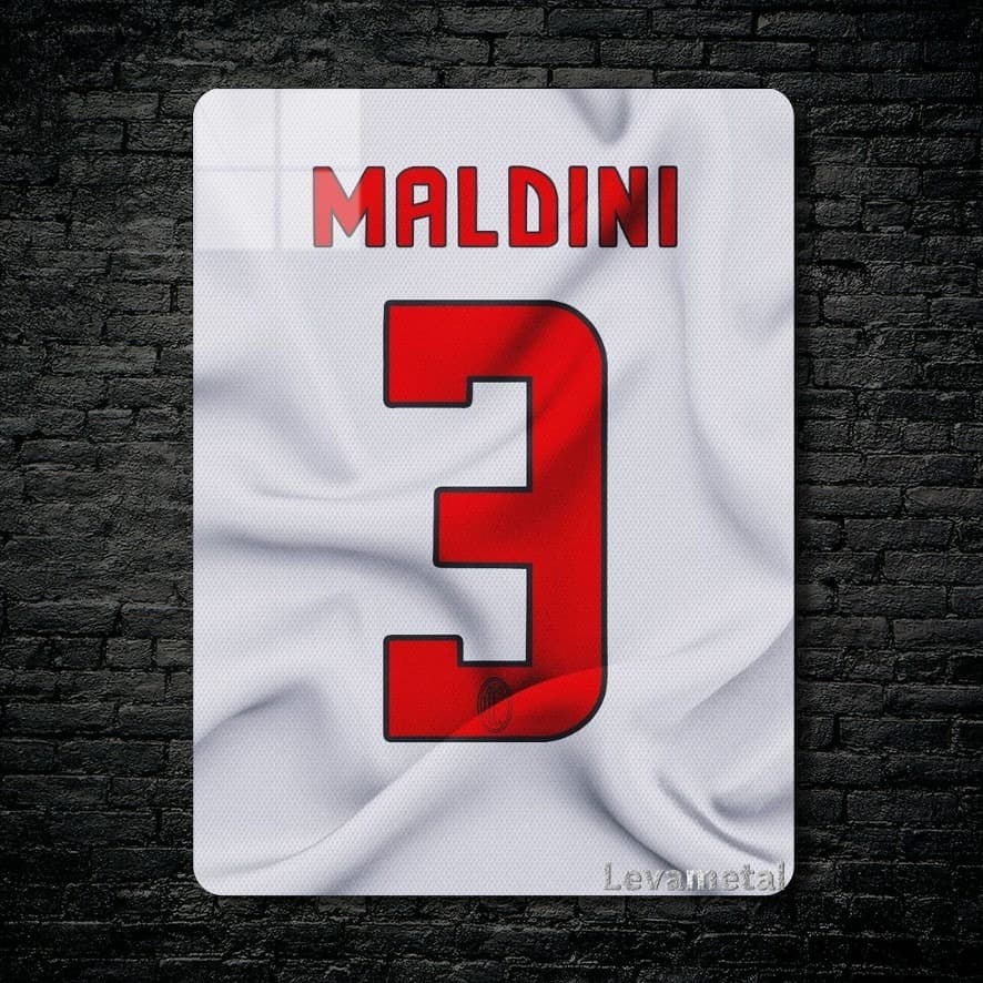 متال پوستر مالدینی Maldini با کد A-884