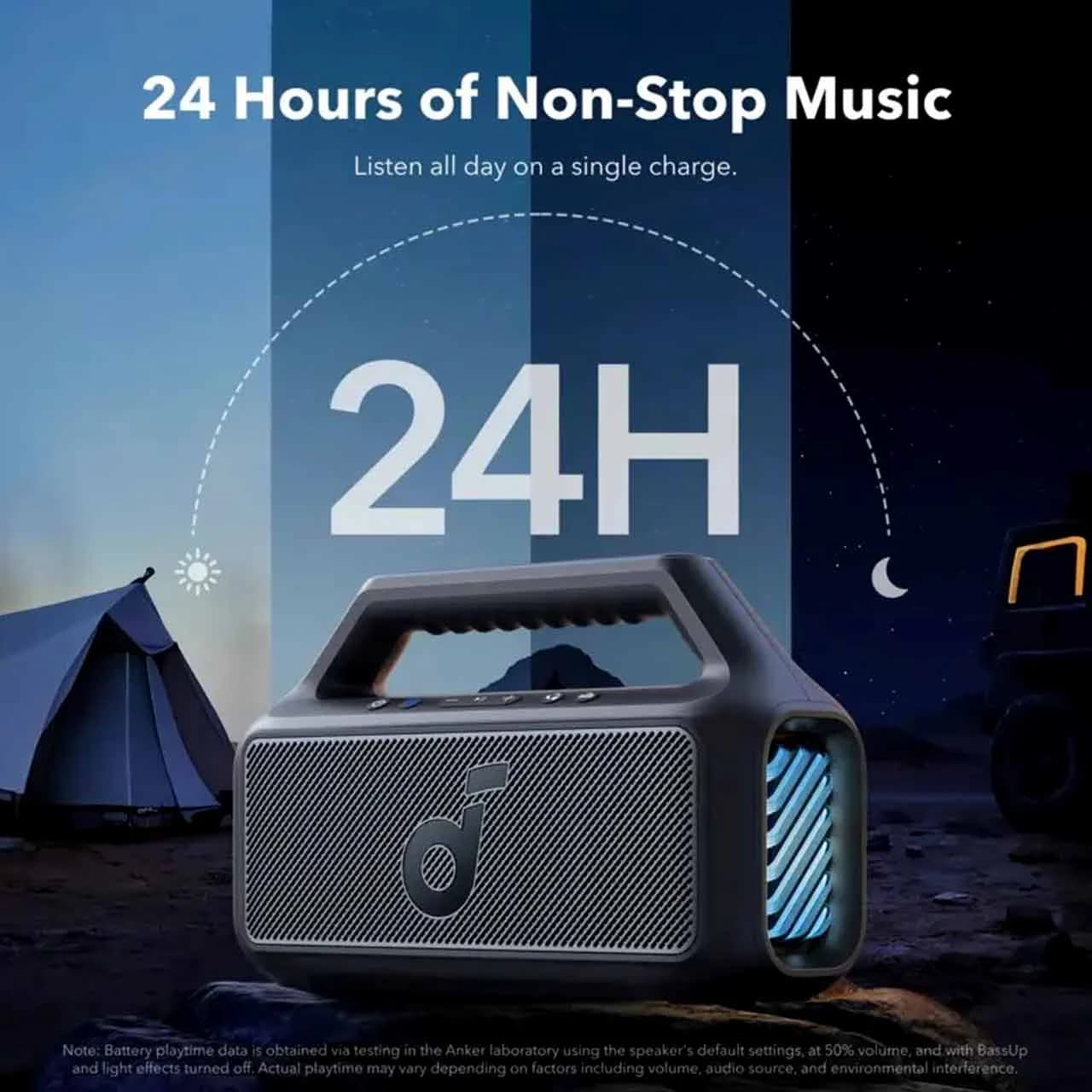 اسپیکر بی سیم قابل حمل ANKER مدل Boom2 A3138011 — تصویر ۵