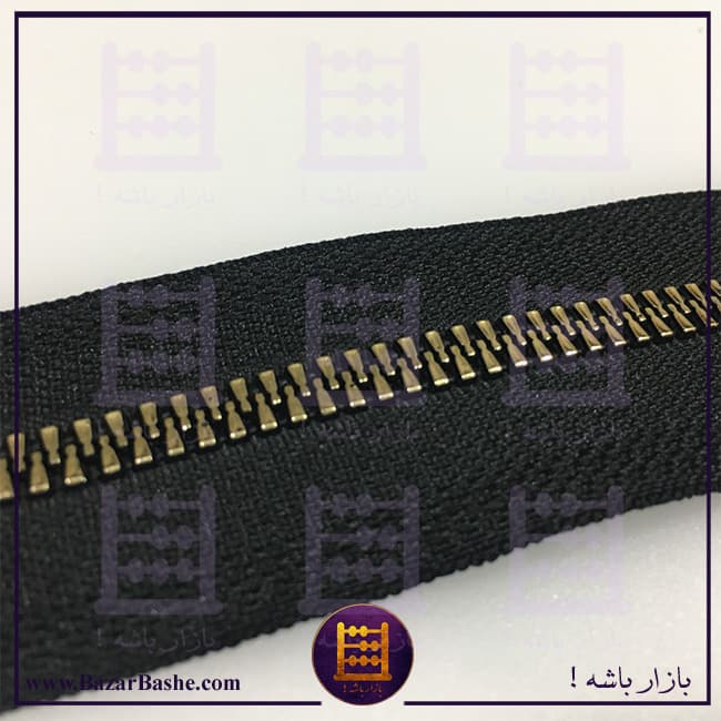 زیپ دنده فلزی نمره 5 — تصویر ۴
