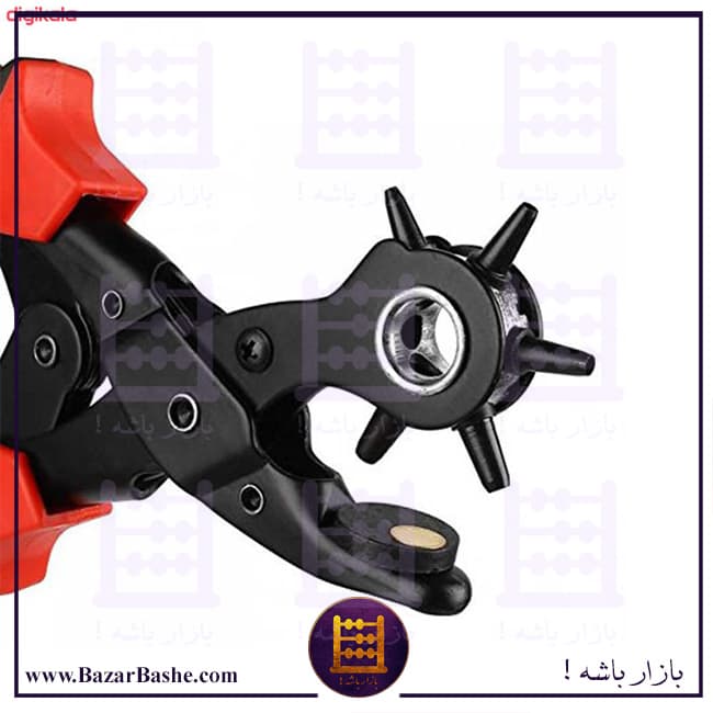 انبر پانچ و سوراخ کن چرم کد A++ همراه یدک — تصویر ۳