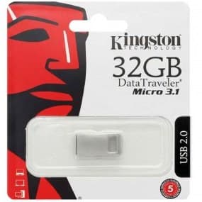 Kingston DataTraveler USB3.1 Flash Memory – 32GB – (با گارانتی)