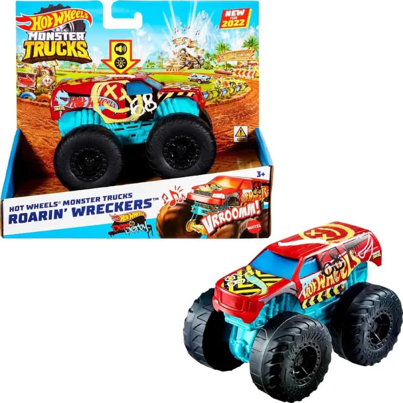 کامیون‌های هیجان‌انگیز Hot Wheels Monster Trucks برای عاشقان سرعت و تخریب — تصویر ۴