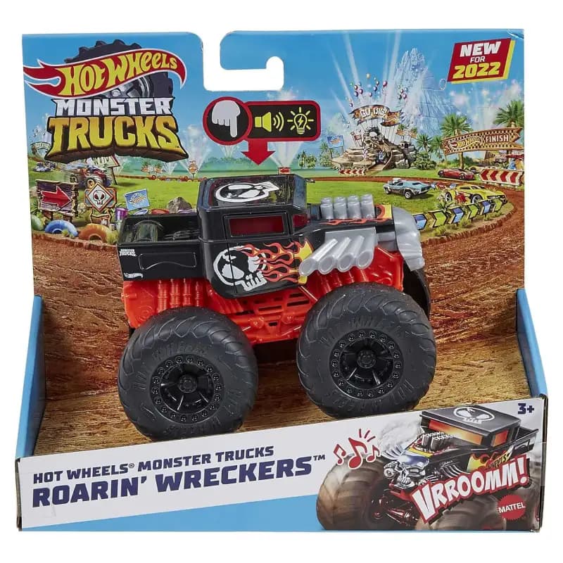 کامیون Monster Bone Shaker با افکت‌های نور و صدا از Hot Wheels — تصویر ۲