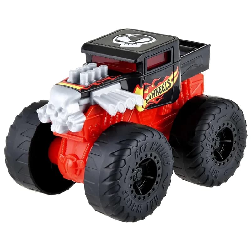 کامیون Monster Bone Shaker با افکت‌های نور و صدا از Hot Wheels