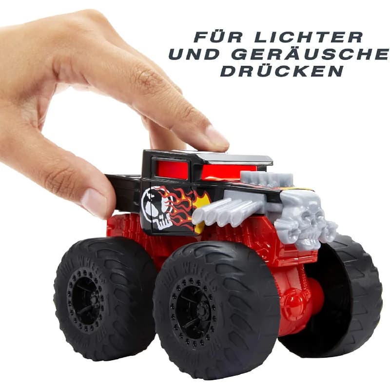کامیون Monster Bone Shaker با افکت‌های نور و صدا از Hot Wheels — تصویر ۴