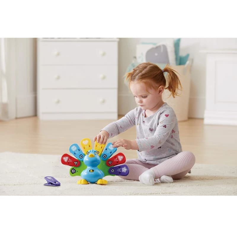 اسباب‌بازی VTech مدل طاووس Feathers & Feelings — تصویر ۶