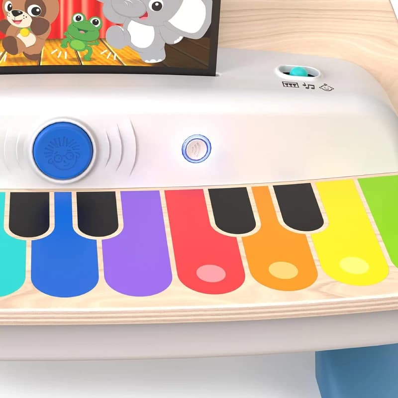 پیانو چوبی Baby Einstein Hape، همراه با فناوری لمس جادویی — تصویر ۳
