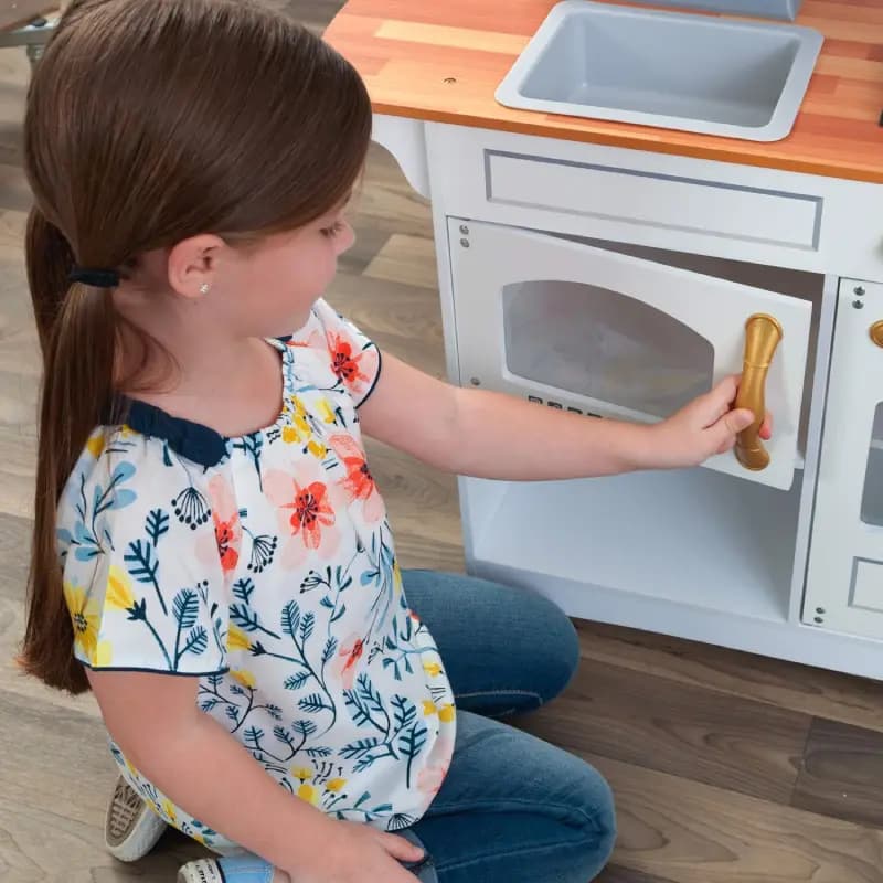 خانه چوبی آشپزخانه کیدکرفت مدل kidkraft 53448 — تصویر ۵