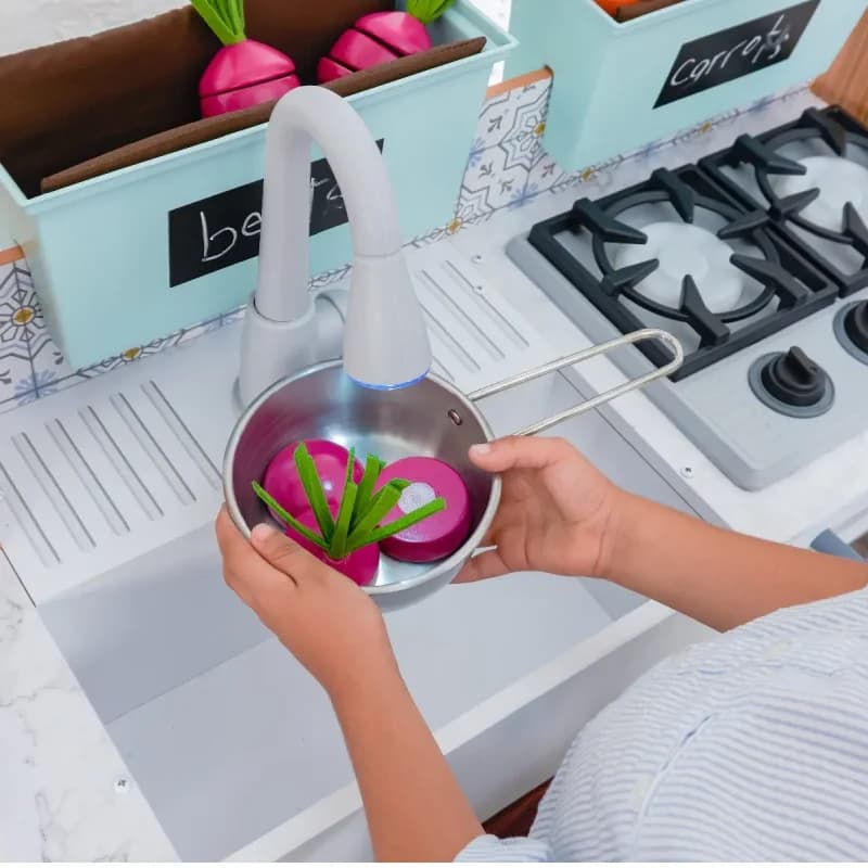 خانه چوبی آشپزخانه کیدکرفت مدل kidkraft 53444 — تصویر ۶