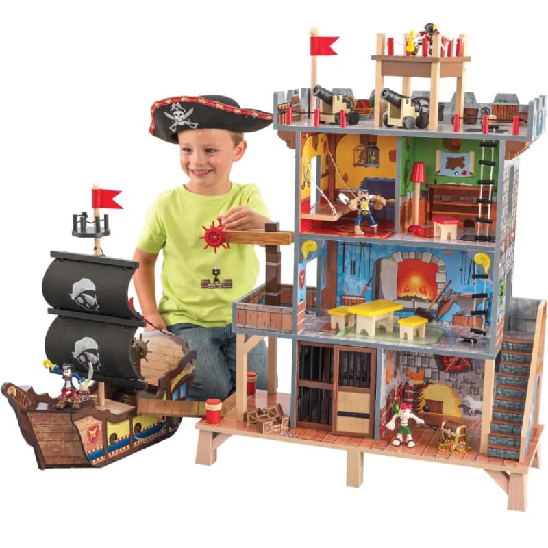 خانه چوبی دزدان دریایی کیدکرفت مدل kidkraft 63284