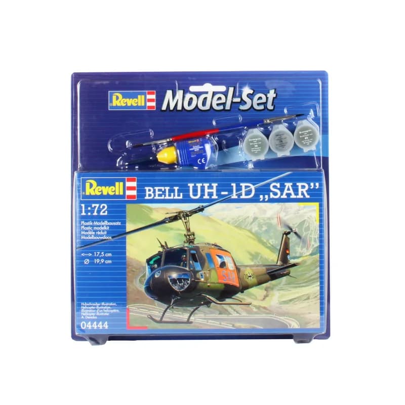 ماکت ساختنی هلیکوپتر ریول مدل set bell UH کد 64444rev