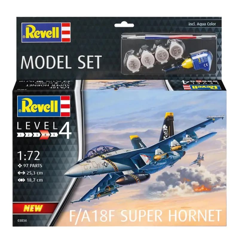 ماکت ریول مدل set FA 18f super hornet کد 63834Rev