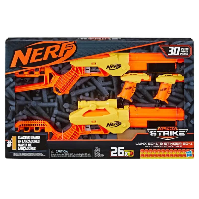 بازی تفنگ نرف مدل NERF ALPHA STRIKE LYNX E7580
