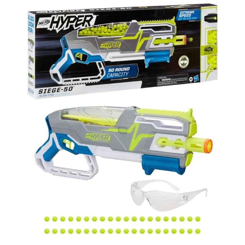 تفنگ اسباب بازی نرف مدل Nerf Hyper Siege-50 — تصویر ۲