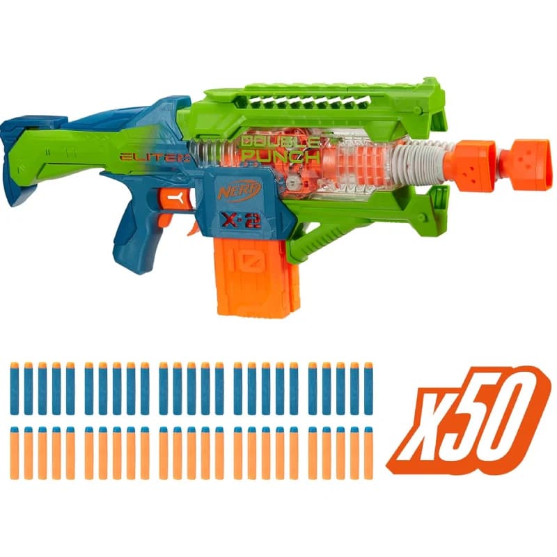 تفنگ نرف دابل پانچ Nerf NER Elite 2.0 Double Punch