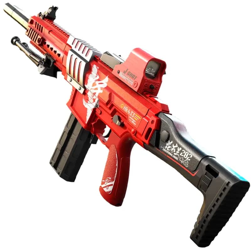 تفنگ بزرگ قرمز HK433 202