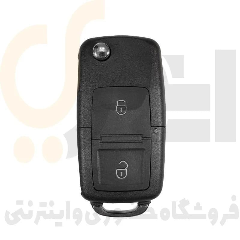 قاب ریموت کنترل پژو پارس 2 جک بدون تیغه
