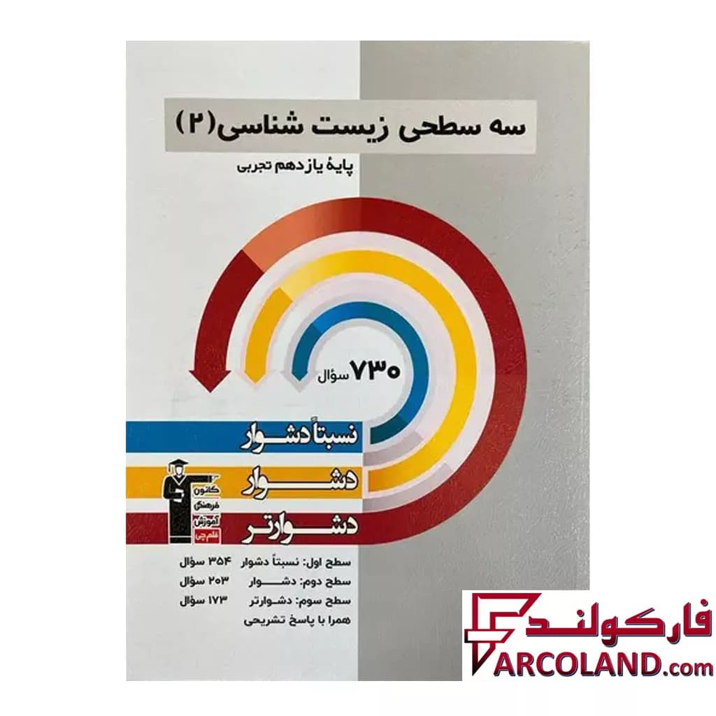 کتاب سه سطحی زیست شناسی یازدهم تجربی قلم چی