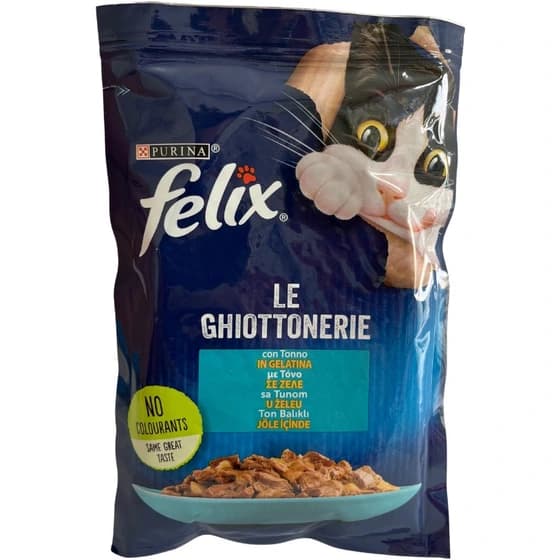 پوچ گربه فلیکس با طعم ماهی تن ۸۵ گرمی – Felix Tuna Pouch Cat Food 85g