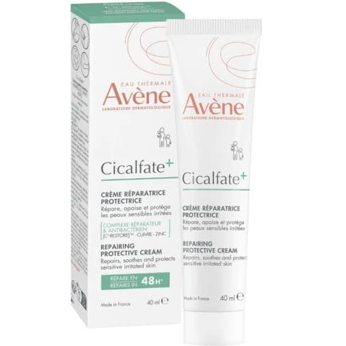 کرم ترمیم‌کننده سیکالفیت پلاس اون Avène Cicalfate+ ترمیم و تسکین دهنده مناسب انواع پوست به ویژه پوست حساس حجم 40 میلی لیتر — تصویر ۸