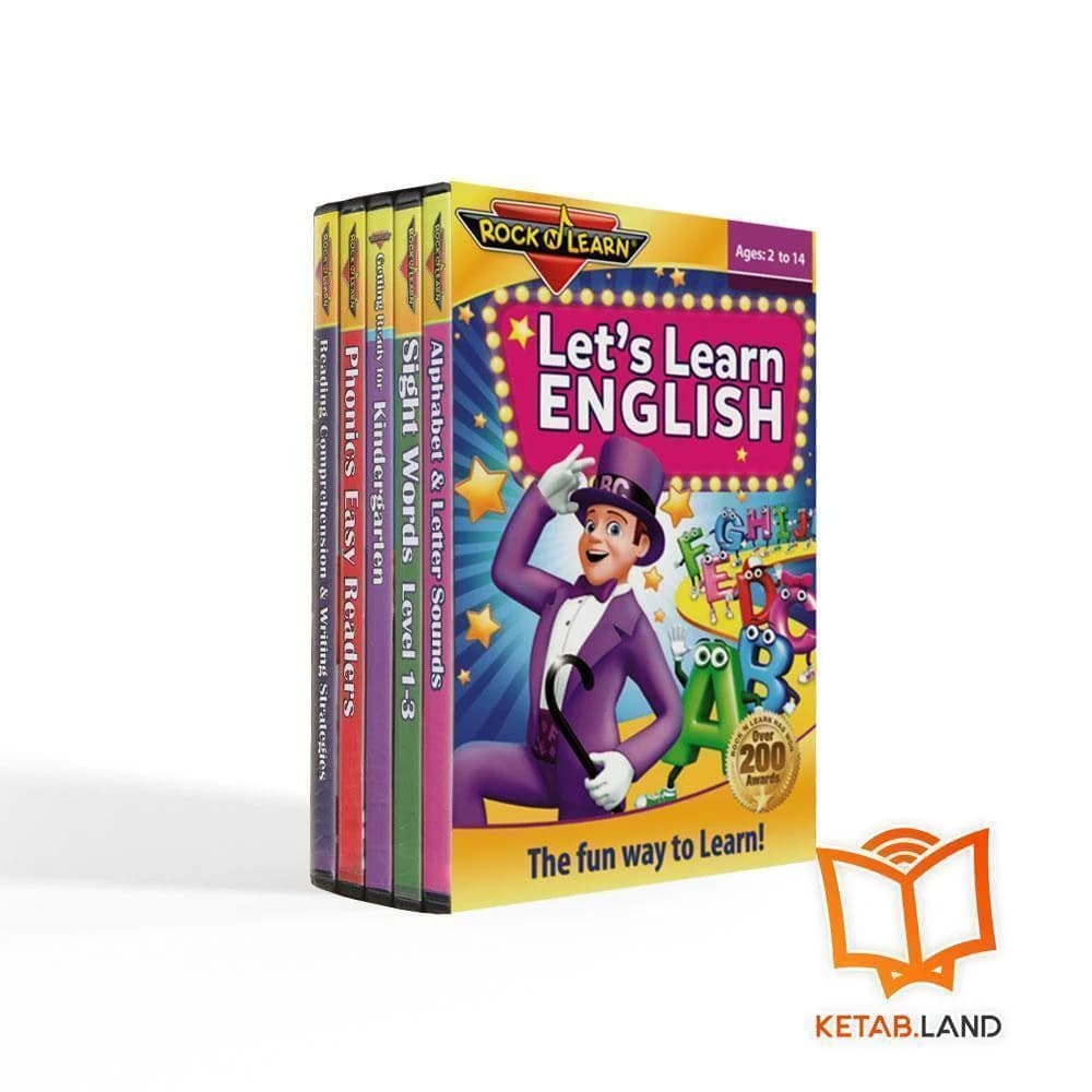 پکیج آموزشی Let’s Learn ENGLISH DVD