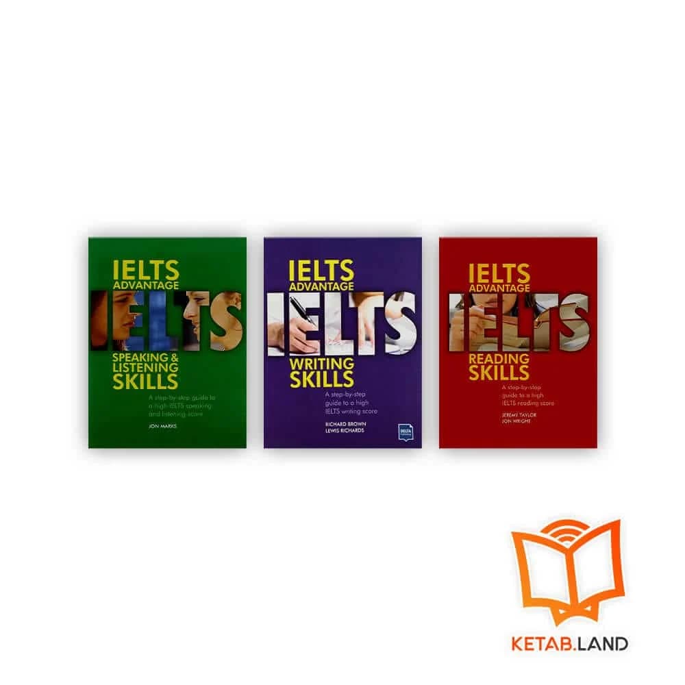 پک کامل 3 جلدی کتاب های IELTS Advantage