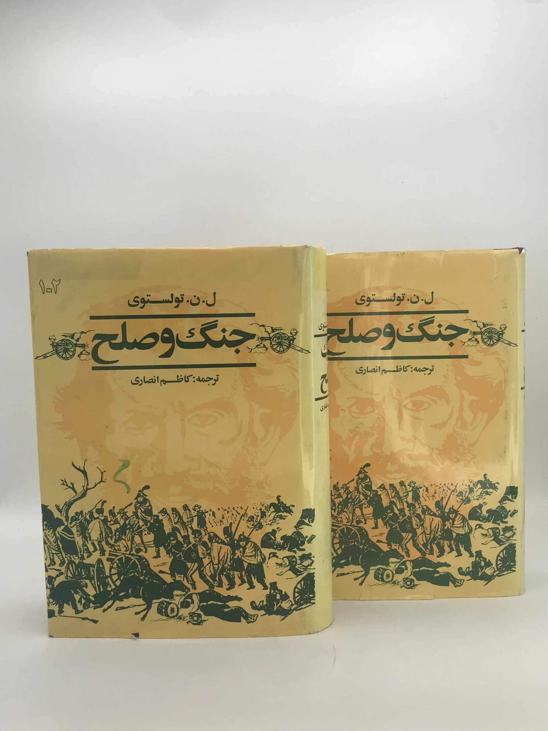 جنگ و صلح دوره دو جلدی نشر علمی