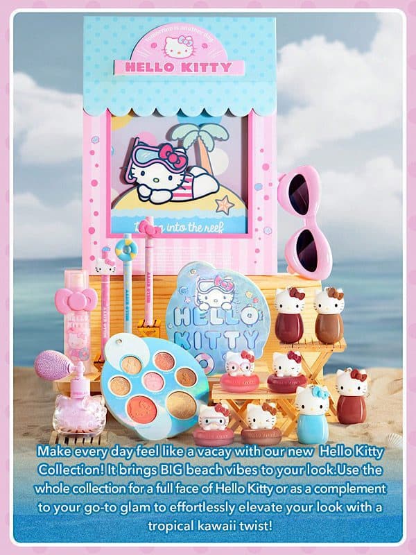 رژگونه کرمی Coastal Charm کالکشن Hello Kitty رنگ Tripi-cool شیگلم SHEGLAM — تصویر ۸