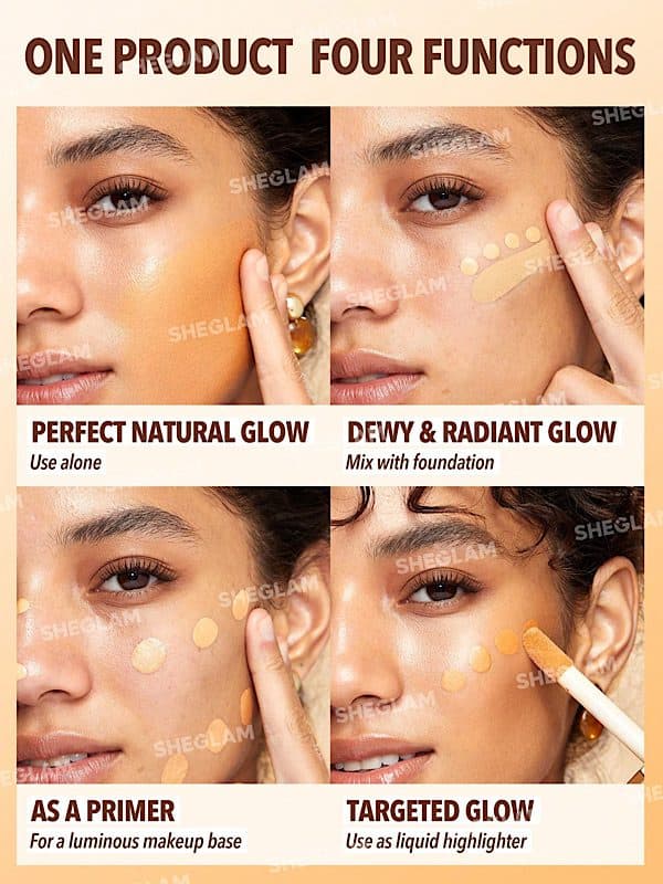 میکسر Sunburst Glow رنگ Fair Neutral شیگلم SHEGLAM — تصویر ۳