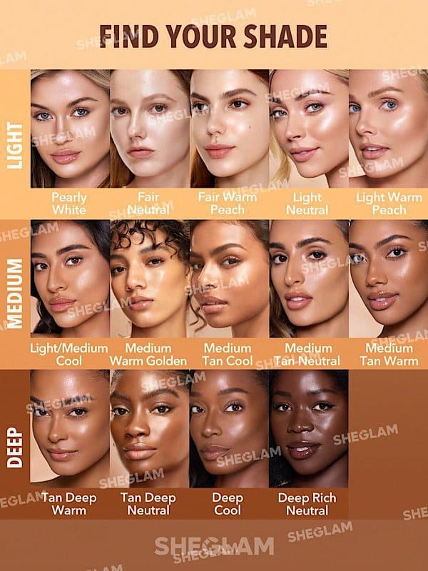 میکسر Sunburst Glow رنگ Medium Tan Warm شیگلم SHEGLAM — تصویر ۶