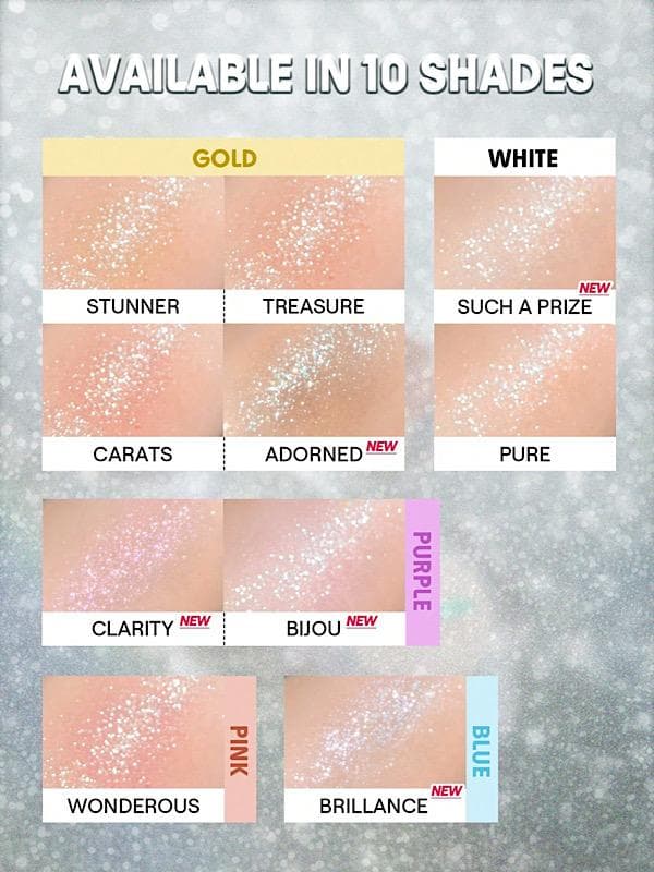 سایه چشم Enigma Sparkly رنگ Clarity شیگلم SHEGLAM — تصویر ۴
