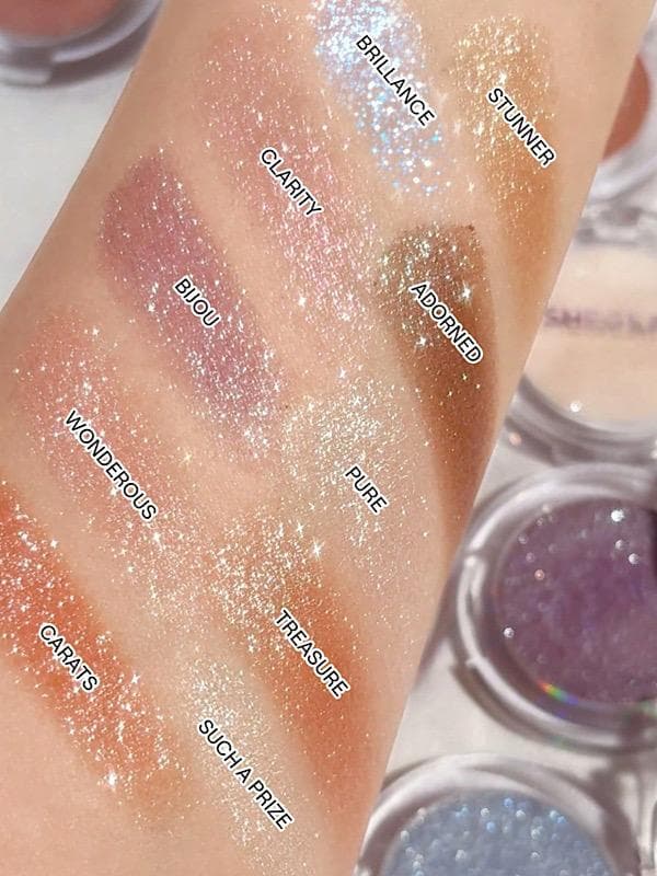 سایه چشم Enigma Sparkly رنگ Clarity شیگلم SHEGLAM — تصویر ۲