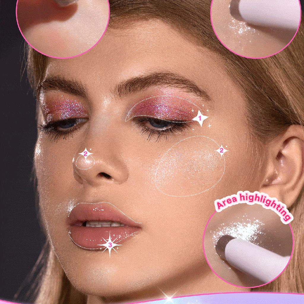 سایه چشم استیکی کرستالی ژله ای رنگ Golden Girl شیگلم SHEGLAM — تصویر ۸