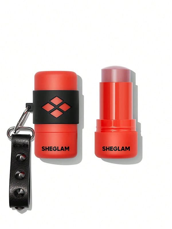 رژگونه استیکی Harley Quinn X SHEGLAM Mischief Mallet – رنگ Big Swing شیگلم SHEGLAM
