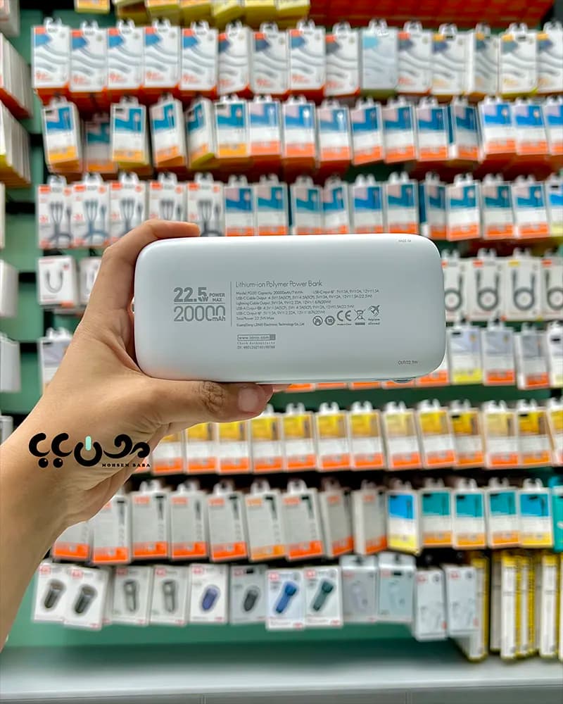 پاور بانک 20000 الدینیو مدل PQ20 اصل | سوپر فست شارژ — تصویر ۶