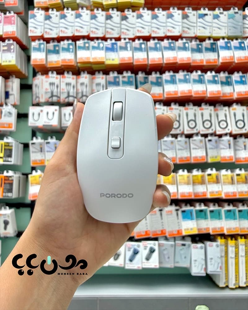 موس بی سیم پرودو + بلوتوث مدل PD-WBRM16-WH اصل PRODO — تصویر ۶