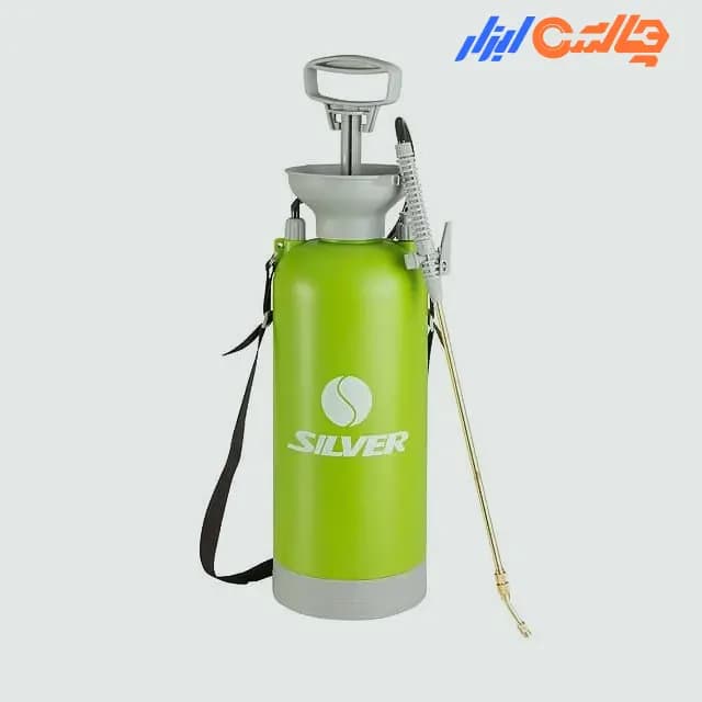 سمپاش 8 لیتری نازل برنجی سیلور مدل GT-PS-8L
