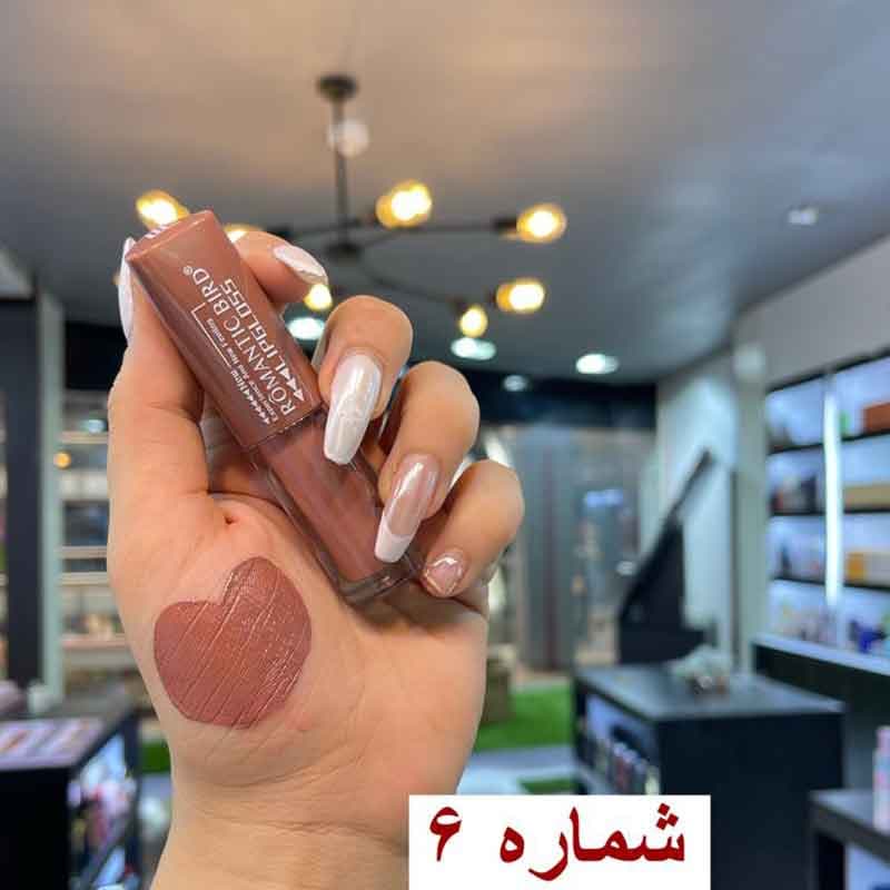 رژ لب مایع برند رمانتیک برد مدل rb-188L — تصویر ۷