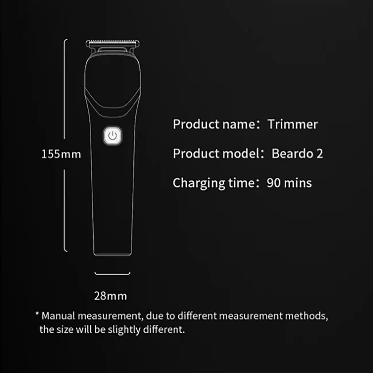 ماشین اصلاح چندکاره انچن شیائومی Xiaomi مدل Enchen Beardo 2 شارژی — تصویر ۴