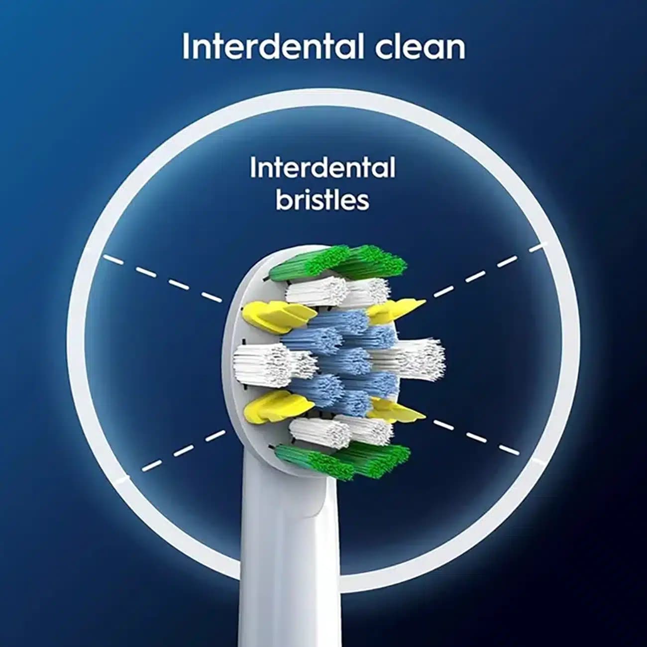 سری یدک مسواک برقی اورال بی Oral-B مدل Pro Floss Action بسته 4 عددی — تصویر ۵