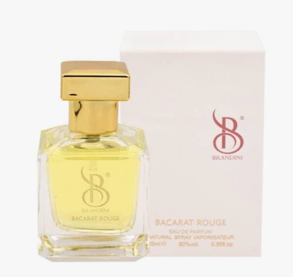 عطر جیبی زنانه برندینی Brandini مدل Bacarat Rouge حجم 25 میلی لیتر