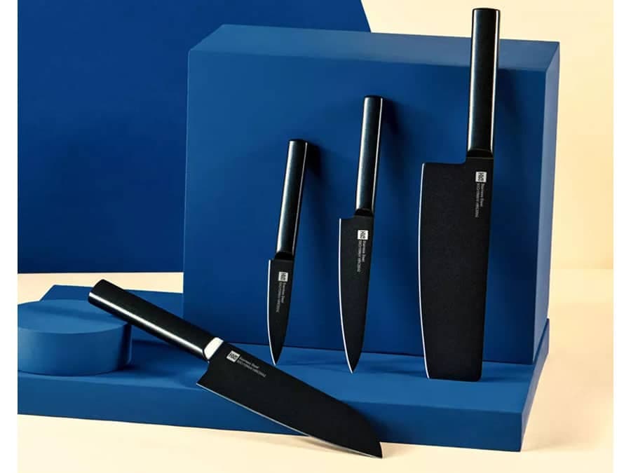 ست 5 تایی چاقوی آشپزخانه شیائومی xiaomi knife set HU0076 — تصویر ۲