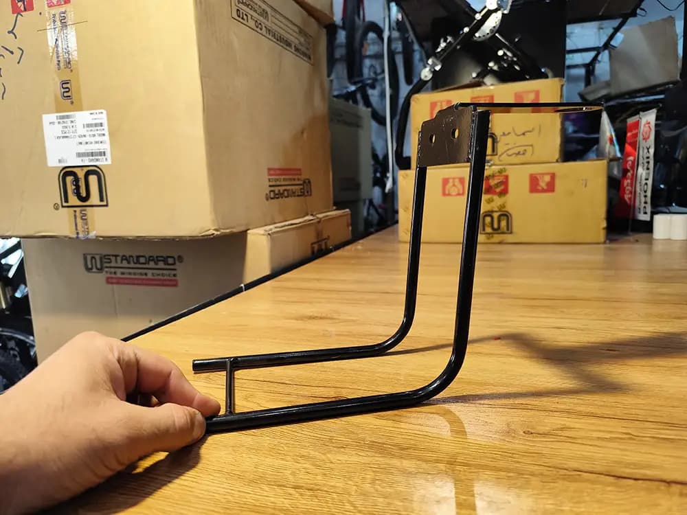 خرید پایه سبد قوی بزرگ دوچرخه حرفه ای Adaptor Basket Bicycle / اصل با ضمانت ©️ کمترین قیمت عمده بازار / گارانتی بازگشت وجه 7 روز